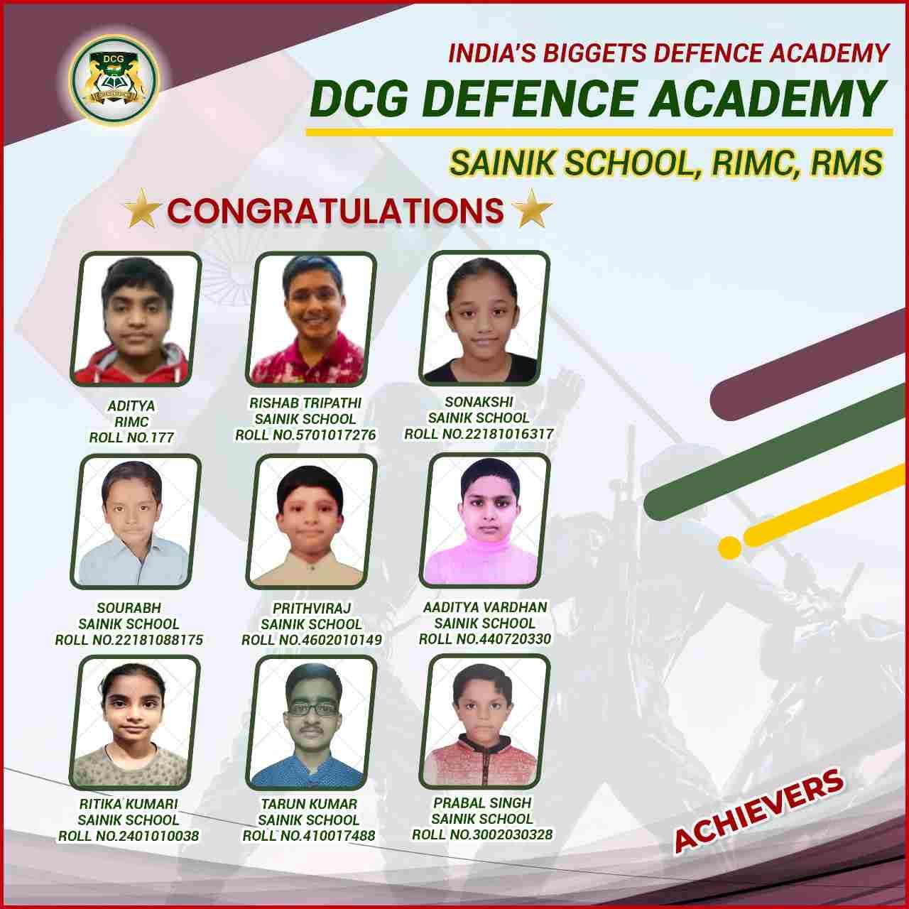 DCG Defence Academy Pune